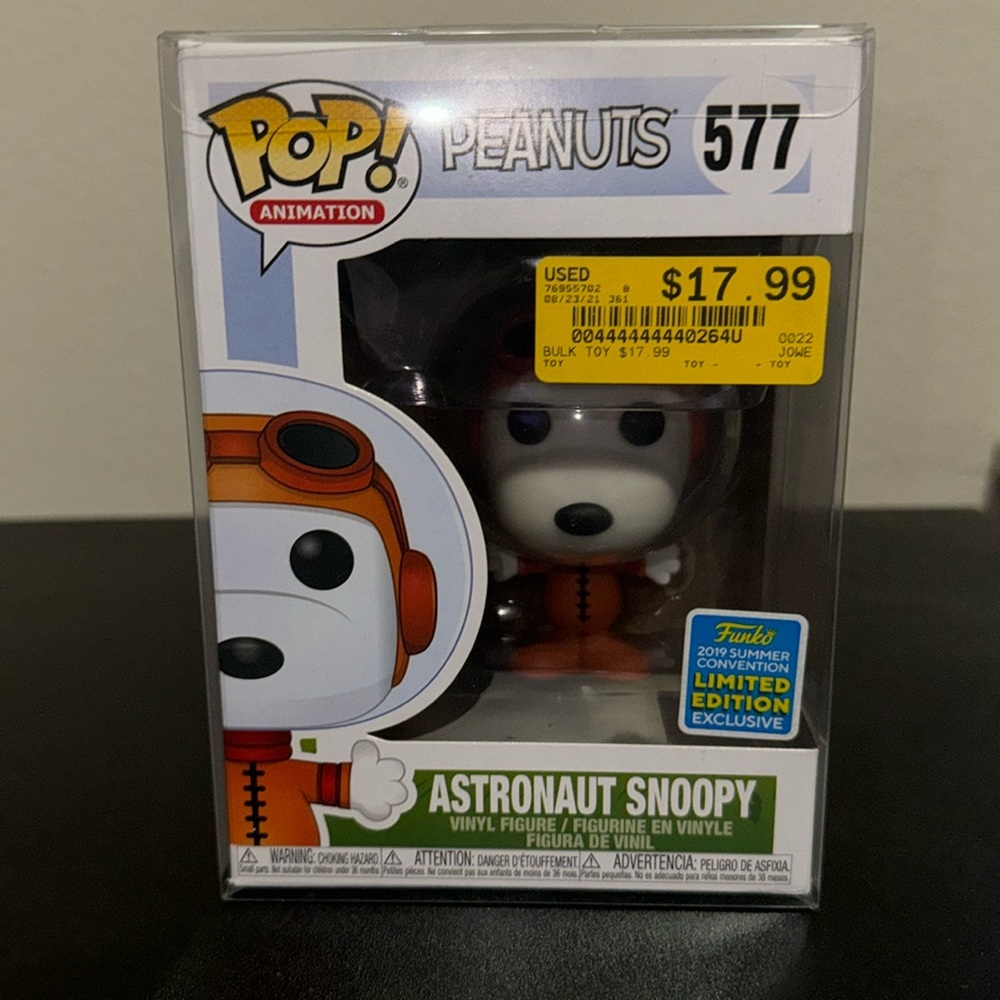 Funko Pop: Peanuts Astronaut Snoopy